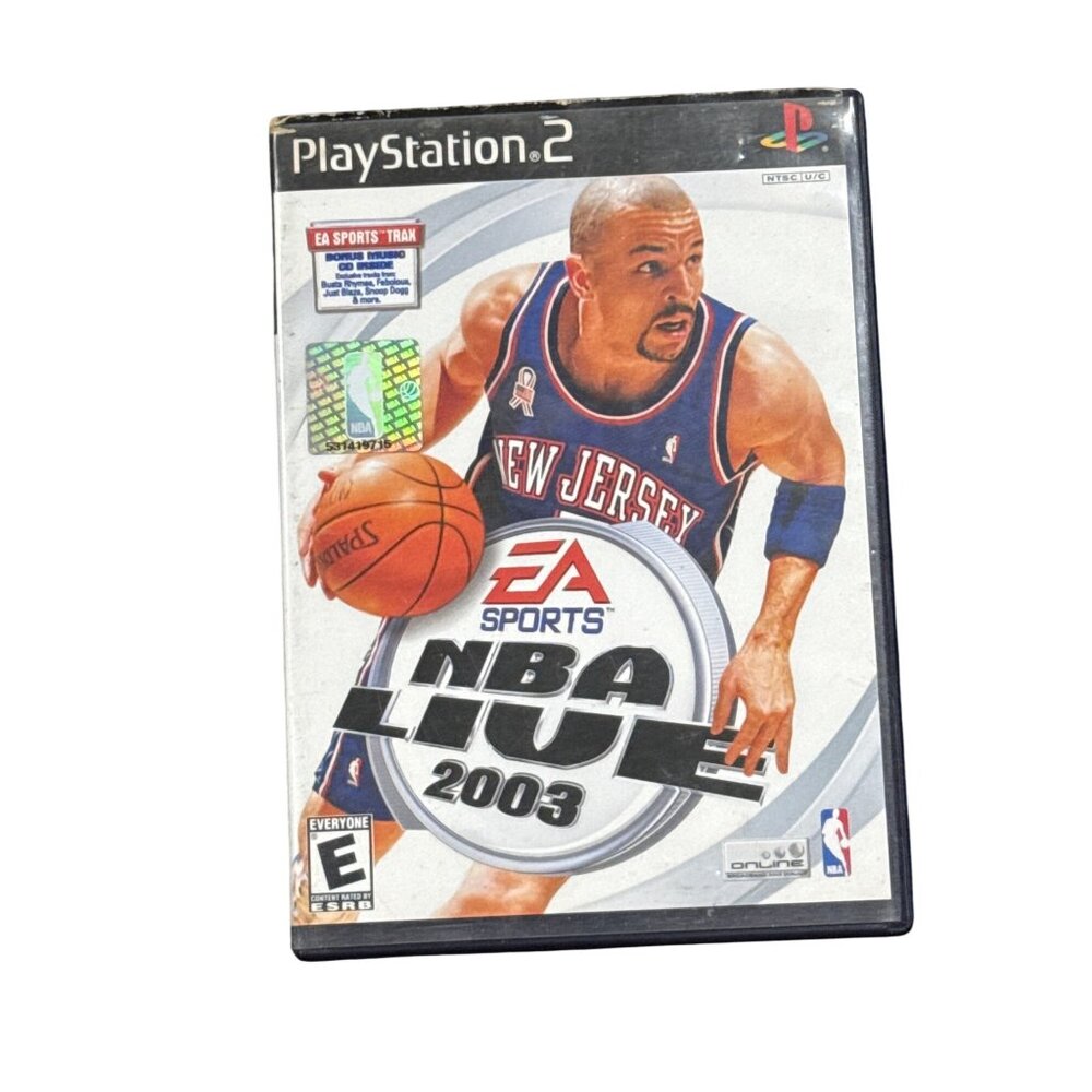 EA Sports NBA Live 2003 PlayStation 2 Video Game Basketball Classic